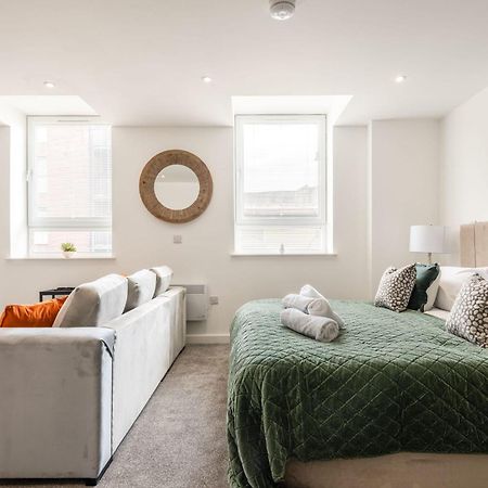 Contemporary 1 Bed Central Rotherham Studio Exterior foto