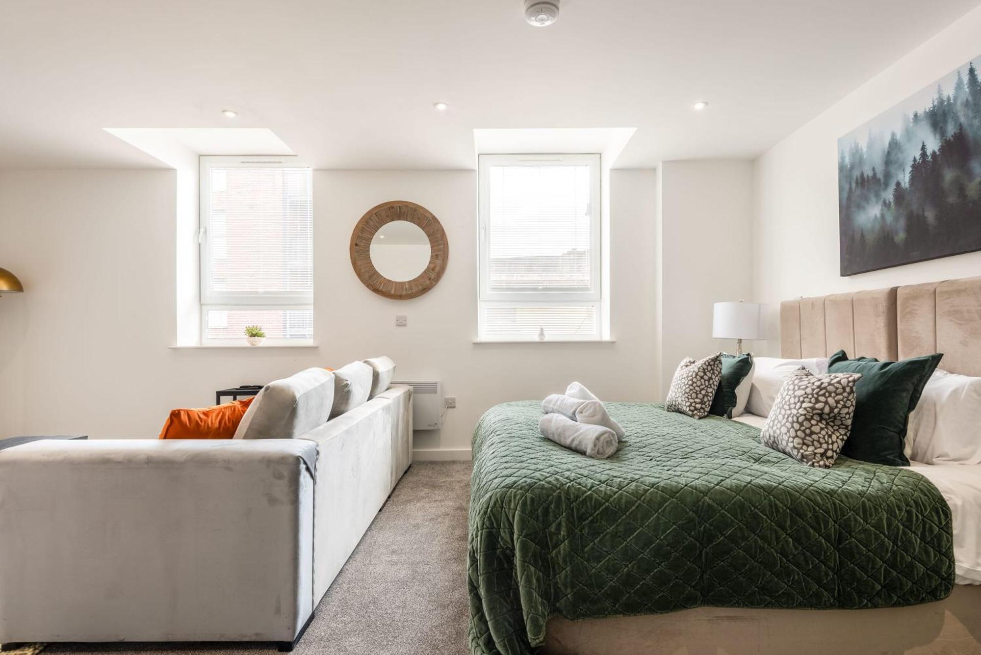 Contemporary 1 Bed Central Rotherham Studio Exterior foto